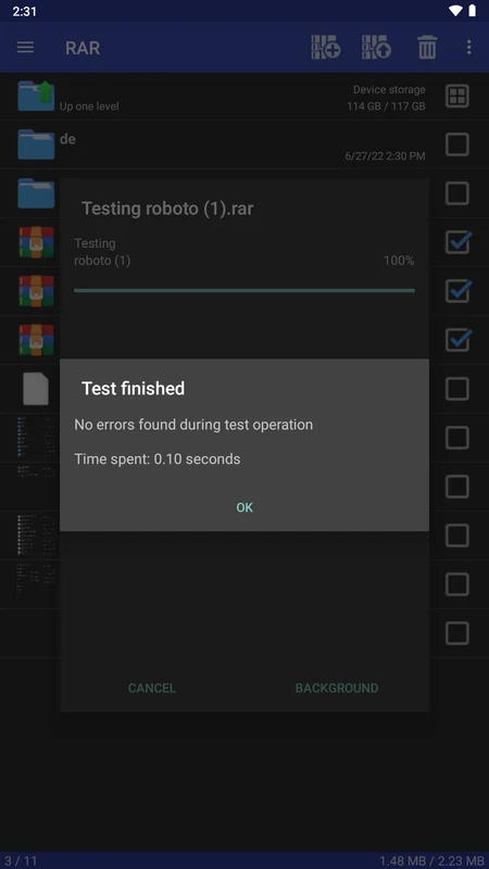 RAR — Screenshot 6